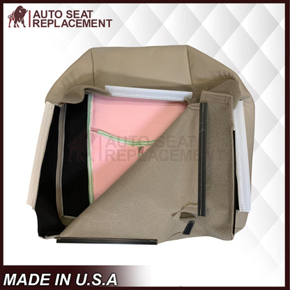 2003 - 2007 Chevy Tahoe Suburban & GMC Yukon Second Row 50/50 Captain Chairs Seat Cover In Light Tan (Shale)  - Choose from variant