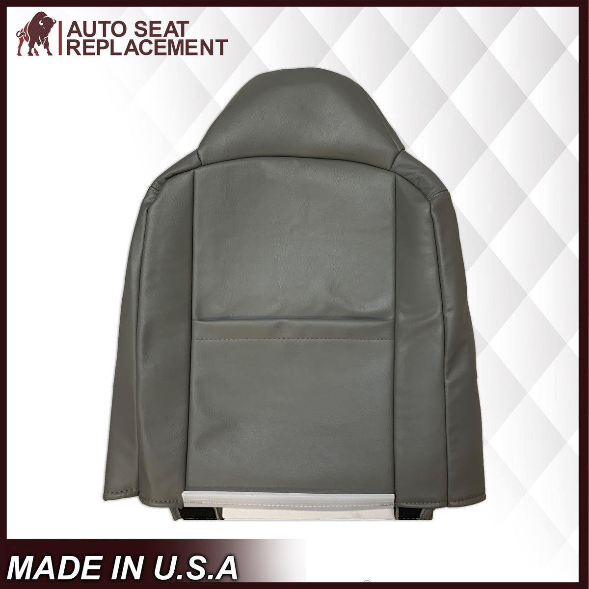 2003 2004 2005 2006 2007 Ford F250 F350 F450 Super Duty Full Front Row & Second Row With Full Bench Perforated Genuine Leather Seat Covers