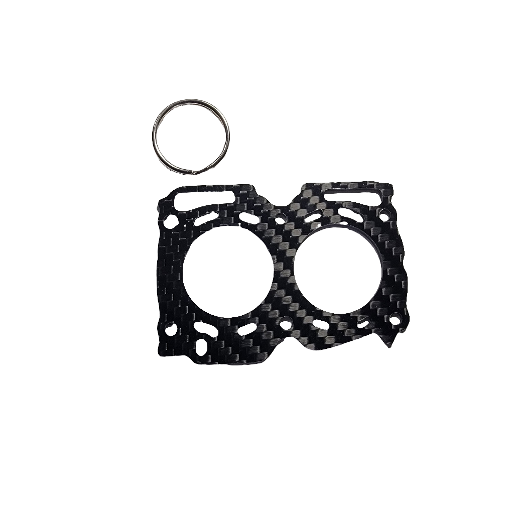 Carbon Fiber Keychain  for of Subaru WRX EJ Head Gasket