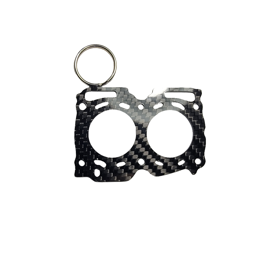 Carbon Fiber Keychain  for of Subaru WRX EJ Head Gasket