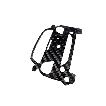 Carbon Fiber keychain for Toyota MR2 MRS ZZW30 (1999-2001) 3rd Generation W30 Inspired Keychain Lanyard  front view Glossy Twill