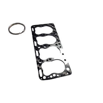 Carbon Fiber Keychain  for fits Ford Flathead V8 head gasket
