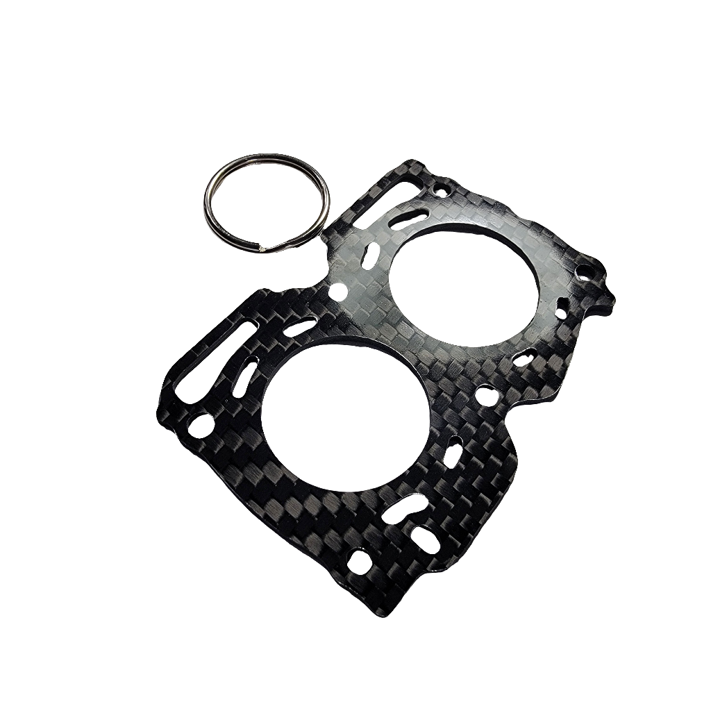 Carbon Fiber Keychain  for of Subaru WRX EJ Head Gasket