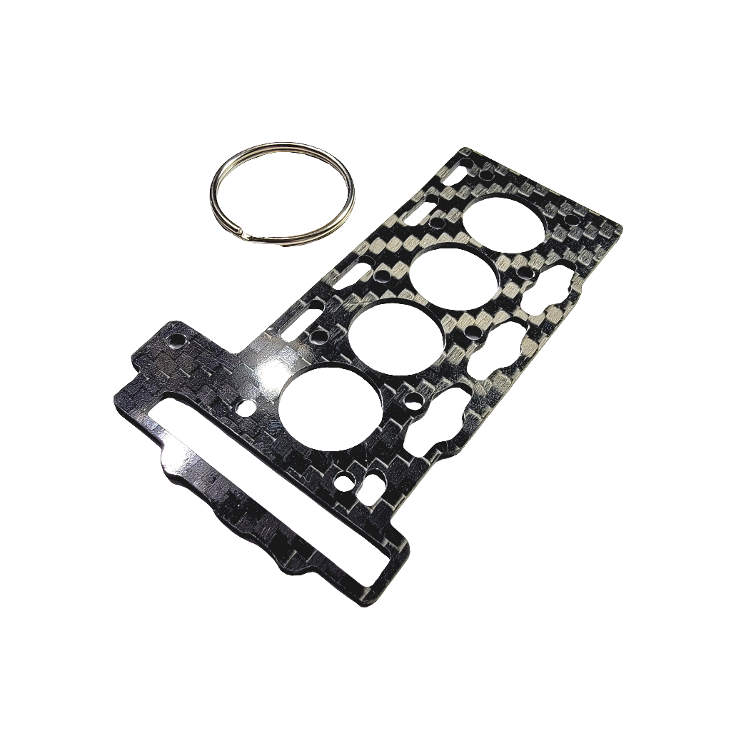 Carbon Fiber keychain for  Mini Cooper S R56 Head Gasket