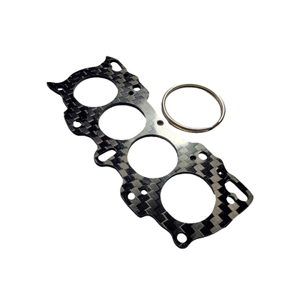 Carbon Fiber Keychain for Honda B16 B17 B18 B20 head gasket