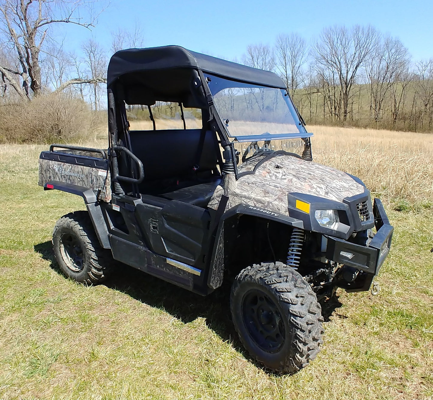 Bad Boy Bandit 550/750 - Soft Top For a Hard Windshield