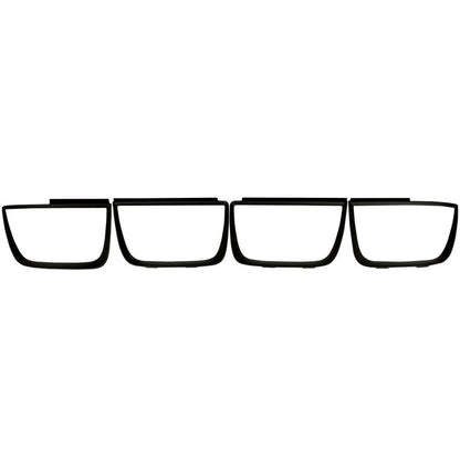 Anzo Taillight Bezels 2010-2013 Chevrolet Camaro Taillight Bezels- 4pc Flat