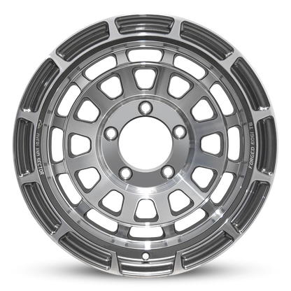 Badlander Gloss Gunmetal Machined (FORGED)