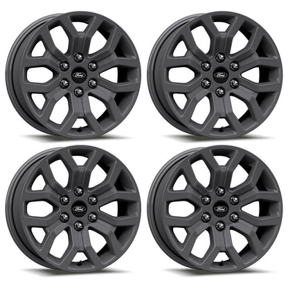 Ford Racing 2024 F-150 18x7.5in Wheel Kit - Matte Gray M-1007K-1875GA