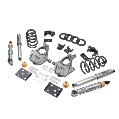 Belltech Lowering Kits 16.5-17 Chevy Silverado Crew Cab 2WD 3-4F / 7R