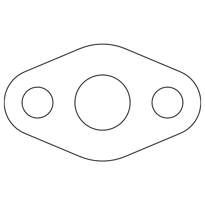 Cometic Gasket Cometic Ford 59A Flathead V8 .031in Fiber Oil Pump Screen Cover - 1945-1948 C15127