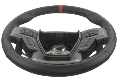 Ford Performance Parts 2015-2017 F-150 Raptor Performance Steering Wheel Kit - Red Sightline