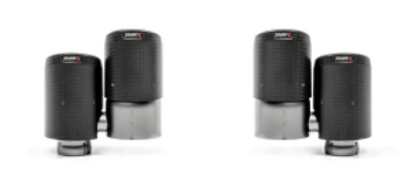Akrapovic 17-18 Porsche Panamera Turbo Tail Pipe Set (Carbon) TP-CT/48