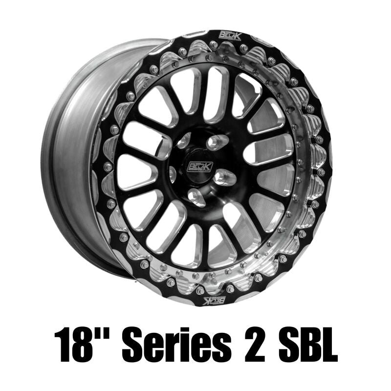 Belak Wheels Belak 18x11 / 6.75in BS / 5x112mm BP / High Pad / Series 2 - Non-Beadlock Wheel 18115112S26SB-NBL