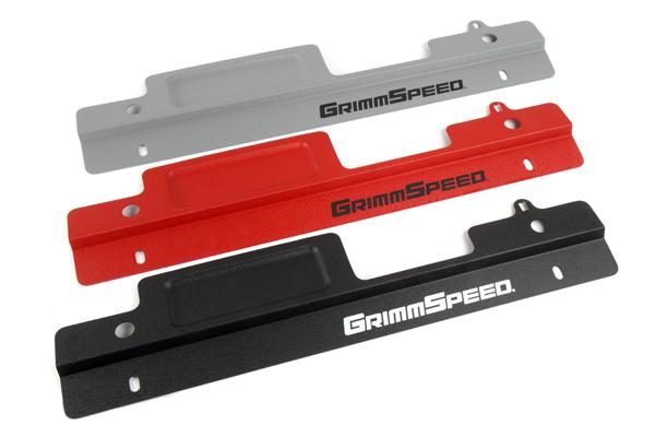 GrimmSpeed 08+ Subaru Impreza/WRX/STI Radiator Shroud w/Tool Tray - Red