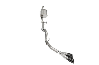 CORSA Performance Corsa 2021-2022 Ford F-150 SuperCab/6.5in Bed 3.5L V6 Sport Cat-Back Single Side Exit-Black PVD 21166BLK