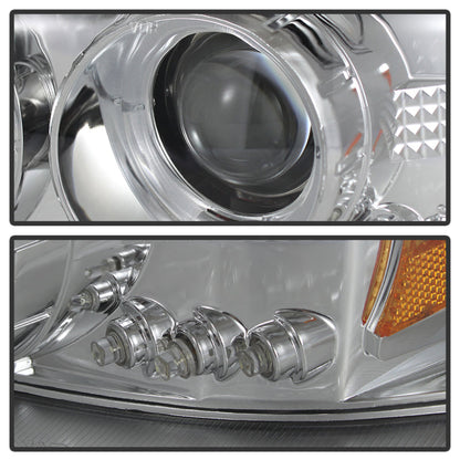 Spyder GMC Sierra 1500/2500/3500 99-06 Projector Headlights LED Halo LED Chrome PRO-YD-CDE00-HL-C 5009364