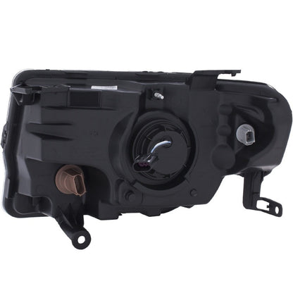 Anzo 2008-2012 Ford Escape Projector Headlights w/ Halo Black