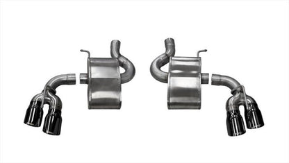 Corsa Performance 2016 Chevrolet Camaro SS 6.2L V8 2.75in Black Sport Axle-Back Exhaust