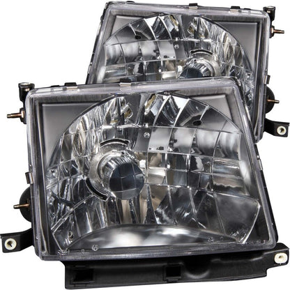 Anzo 1997-2000 Toyota Tacoma Crystal Headlights Black