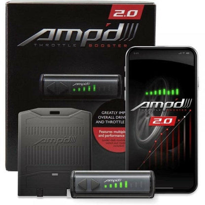 Edge Products 38862-D2 AMP'D 2.0 Throttle Booster W/ Bluetooth Switch