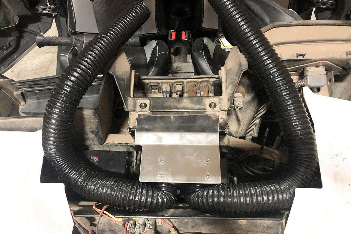 Polaris RZR XP 1000 Cab Heater with Defrost for Machines with Glovebox Subwoofer