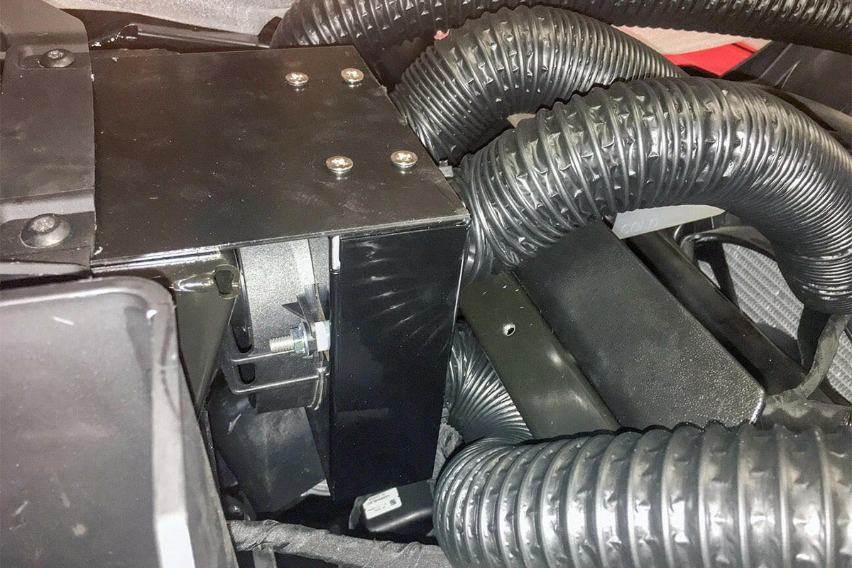 Polaris RZR Turbo S Cab Heater with Defrost for Machines with Glovebox Subwoofer