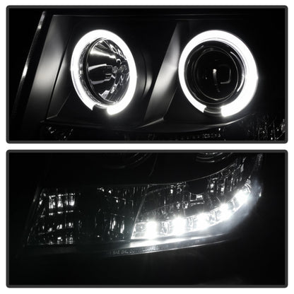 Spyder Chevy Suburban 1500 07-14 Projector Headlights LED Halo LED Blk Smke PRO-YD-CSUB07-HL-BSM 5078346