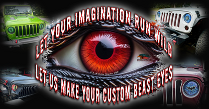 dinosaur headlight decal 43