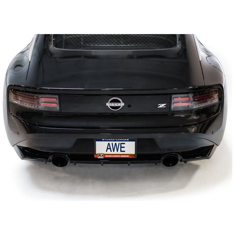 AWE 2023 Nissan Z RZ34 RWD Track Edition Catback Exhaust System w/ Diamond Black Tips