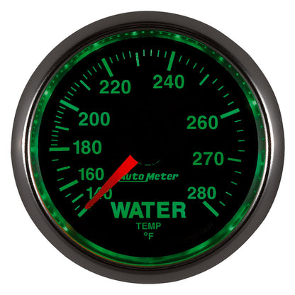 AutoMeter Gauge Water Temp 2-1/16in. 140-280 Deg. F Mechanical Gs 3831