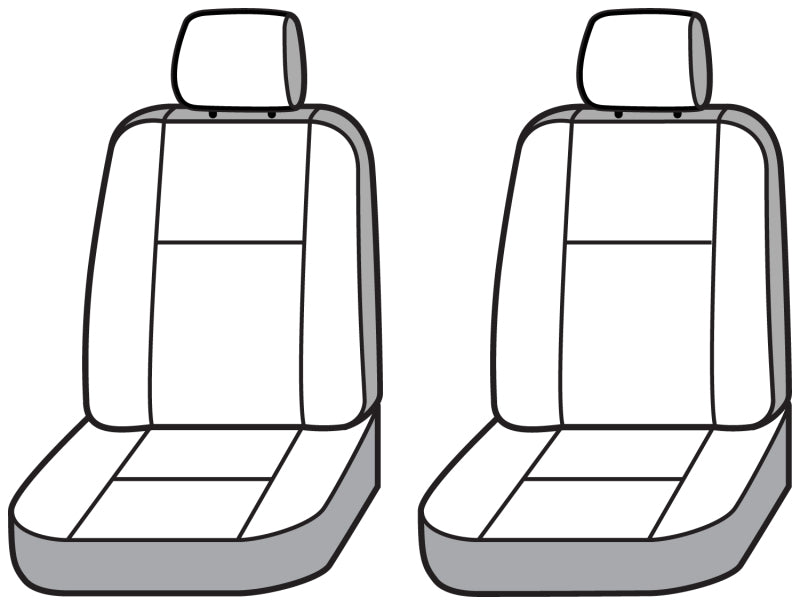 Covercraft 22-23 Jeep Grand Wagoneer Carhartt Super Dux SeatSaver Second Row- Black SSC7568COBK