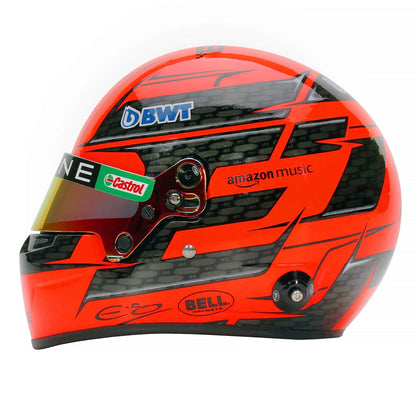 Bell HP77 Esteban Ocon 1:2 Scale F1 Mini Helmet | Alpine 2024 F1 Season