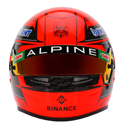 Bell HP77 Esteban Ocon 1:2 Scale F1 Mini Helmet | Alpine 2024 F1 Season