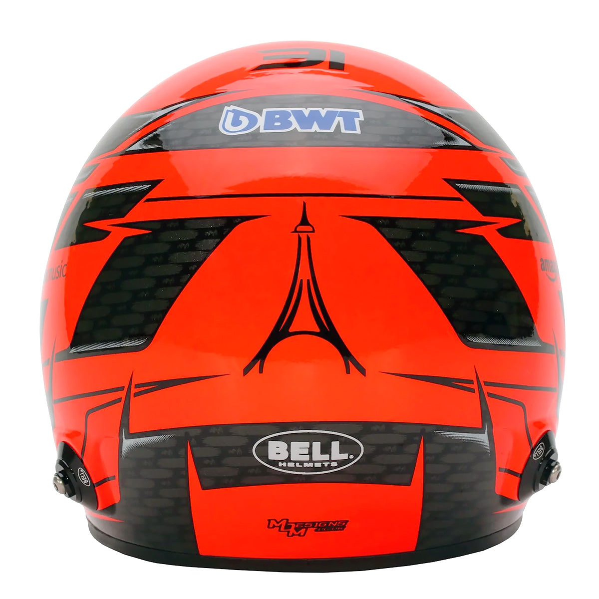 Bell HP77 Esteban Ocon 1:2 Scale F1 Mini Helmet | Alpine 2024 F1 Season