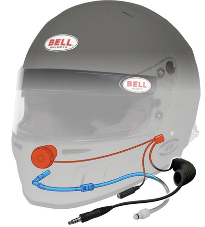Bell HP6 8860-2018 RD-4C Carbon Fiber Helmet with Built-in Electronics/Hydration