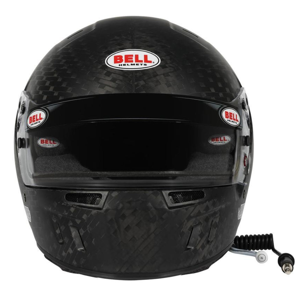 Bell HP6 EVO-II 8860-2018 RD-4C/EC Carbon Fiber Helmet with Built-in Earcup Speakers /Hydration