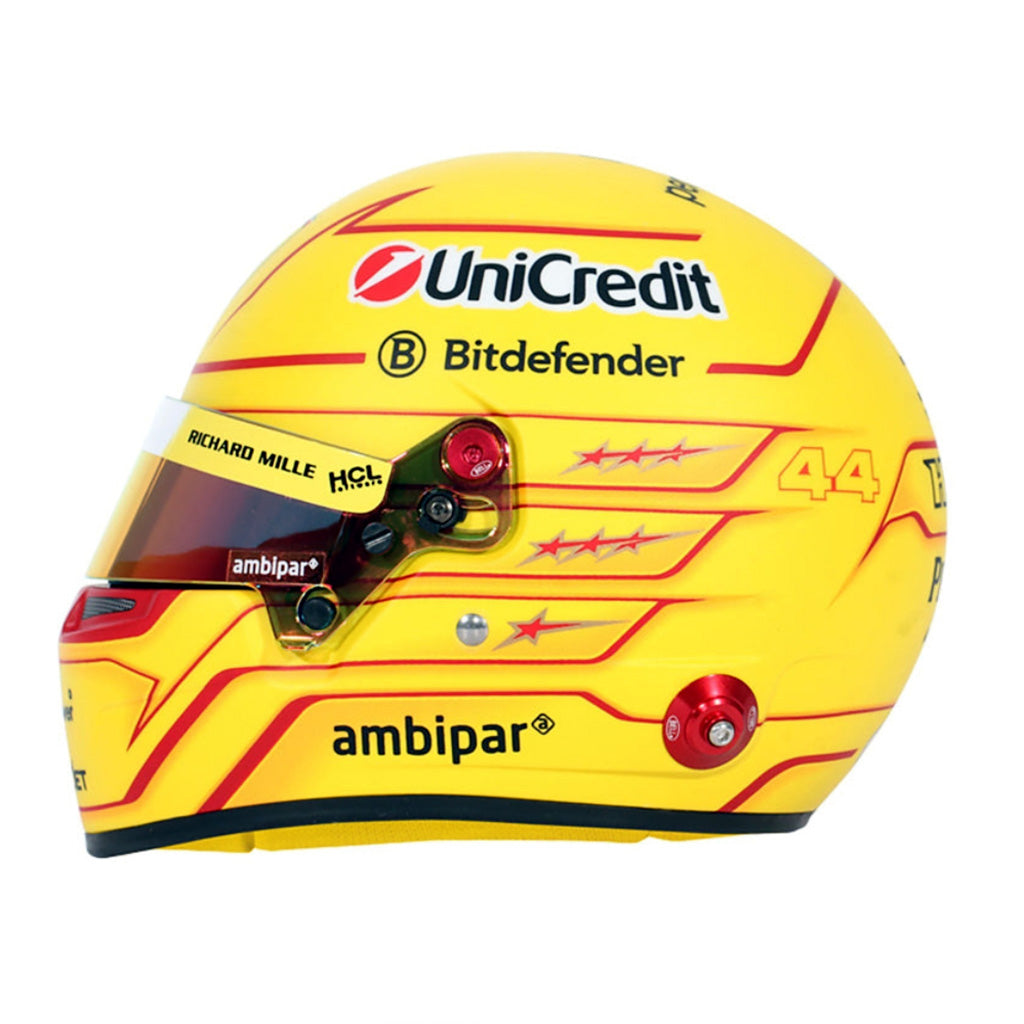 Bell HP77 Lewis Hamilton 1:2 Scale F1 Mini Helmet | Ferrari 2025 F1 Season