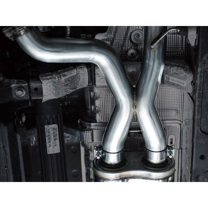 AWE Tuning 2022+ Ford Bronco Raptor 4WD Dual BashGuards Cat-Back SwitchPath Exhaust (No Tips)