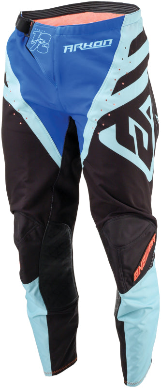 Answer 24 Arkon Nitrus Pants Blue/Black/Hyper Orange Size - 42 442485