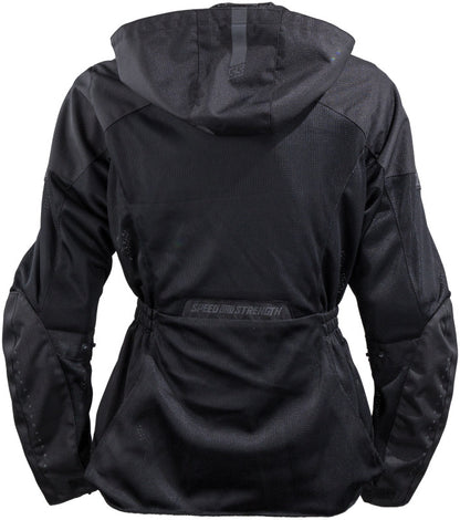 Speed and Strength Starstruck Mesh Jacket Black Womens - 2XL