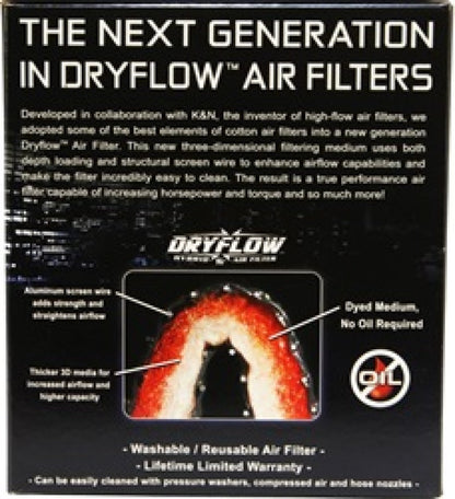 AEM Induction AEM 5 inch x 5 inch DryFlow Air Filter 21-2073DK
