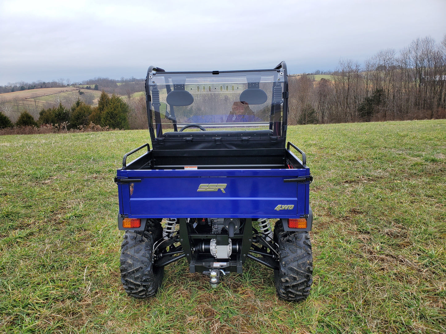 Bison 400U/200U/200P - 1-Pc Lexan Back Panel