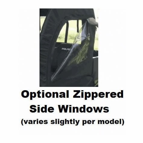Bison 400U/200U/200P - Full Cab Enclosure for Hard Windshield