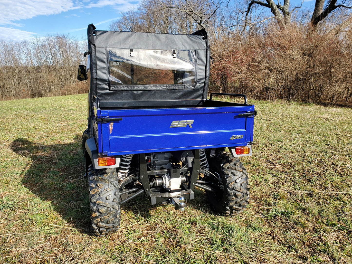 Bison 400U/200U/200P - Full Cab Enclosure for Hard Windshield
