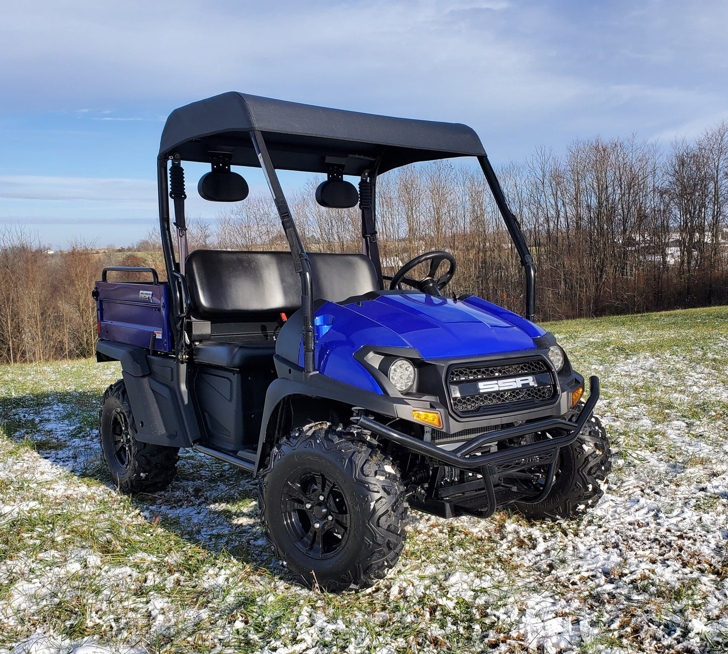 Bison 400U/200U/200P - Soft Top for Hard Windshield