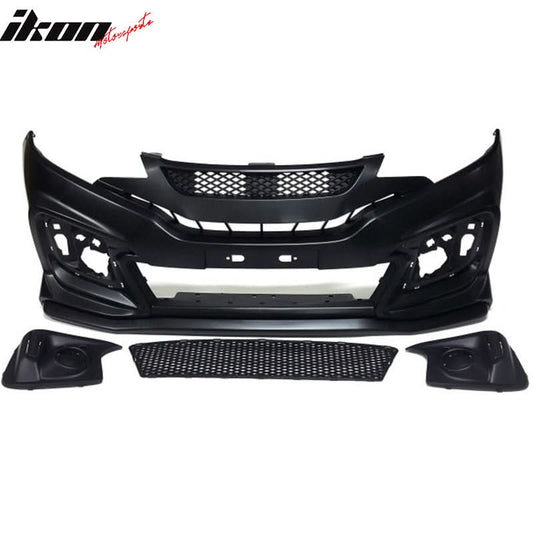 2015-2016Â Honda Fit GK5 Front Bumper Conversion Cover DRL Light PP