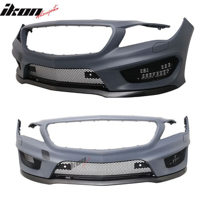 2013-2016 Benz C117 CLA Class AMG Style Unpaint Front Bumper Cover PP