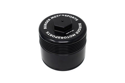 Black Oil Filter Cover