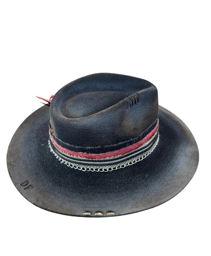 Black Custom Diesel Freak western Hat